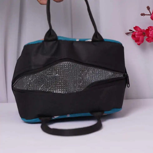 Personalized Cricket Printed Kids Lunch Bag With Handle